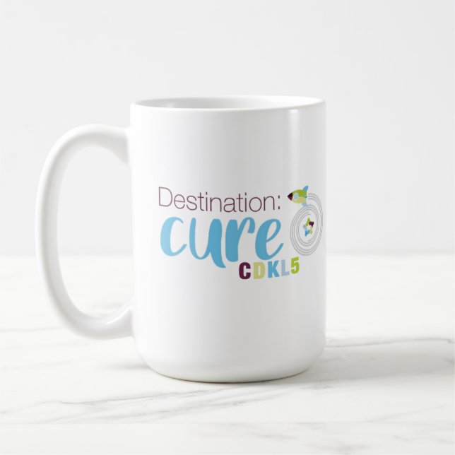 Mug Cure de destination CDKL5 (Gauche)