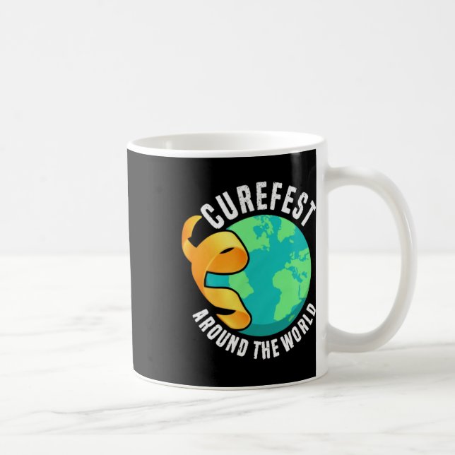 Mug Curefest Around The World Sensibilisation au cance (Droite)