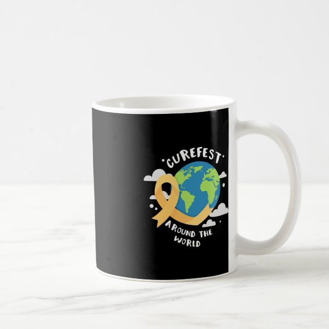 Mug CureFest dans le monde entier Soutien contre le ca (Droite)