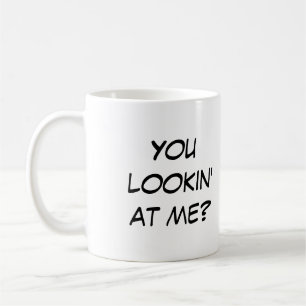Mug Curieusement mignon, vous lookin à moi ?