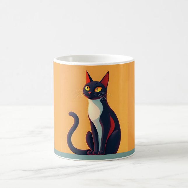 Mug Curieux chat (Centre)