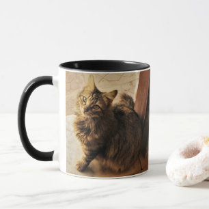 Mug Curieux Kitty