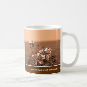 Mug Curiosity Rover Mars Dusty Selfie au Mont Sharp