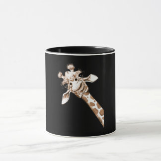 Mug Curious Giraffe Funny Zoo Animal Costume Cadeau