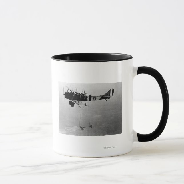 Mug Curtiss JN-4 Jenny Aéronefs Avec Aile Modèle (Droite)