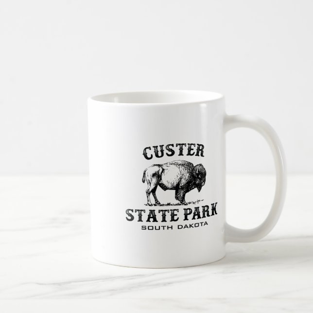 Mug Custer State Park Dakota du Sud Bison d'Amérique S (Droite)