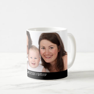 Mug Custom 1 Family Portrait Photo Ajouter Votre Nom