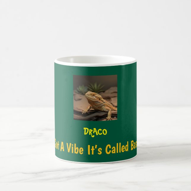 Mug Custom Bearded Dragon Photo Gift (Centre)