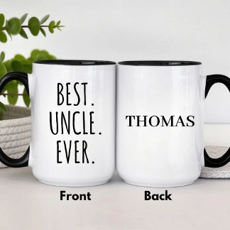 Mug Custom Best Uncle Ever