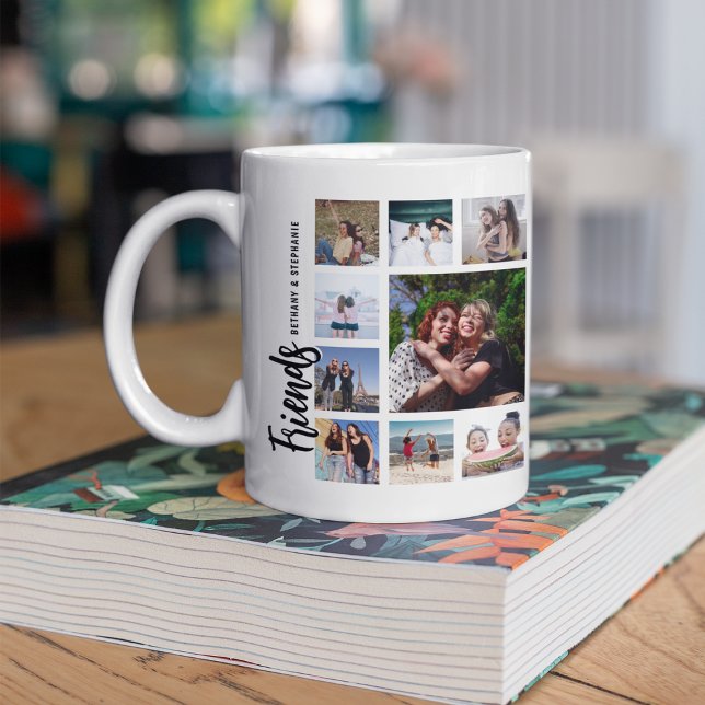 Mug Custom Friends Photo Collage (Créateur téléchargé)