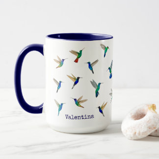 Mug Custom Hummingbirds