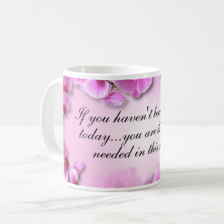 Mug Custom Inspirational Pink Orchid