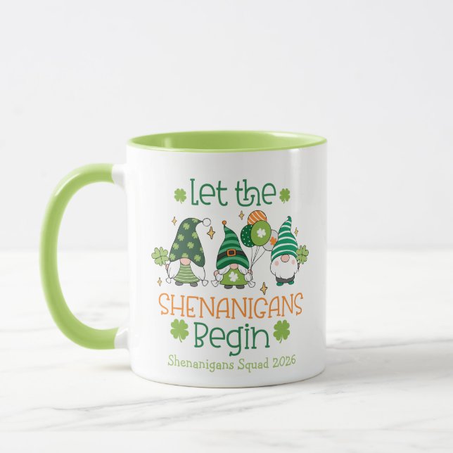 Mug Custom Let the Shenanigans Begin Gnomes  (Gauche)