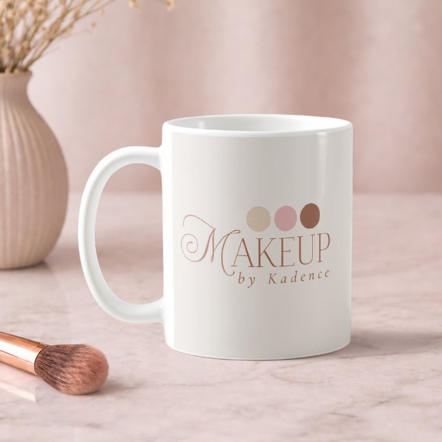 Mug Custom Logo Branded Makeup Artist (Créateur téléchargé)