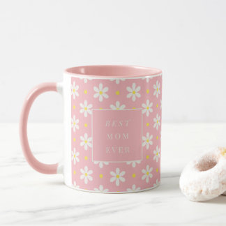 Mug Custom Mother's Day Gift Personalized Daisy