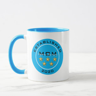 Mug Custom Name Mug, cadeau de la fête des mères cinq 