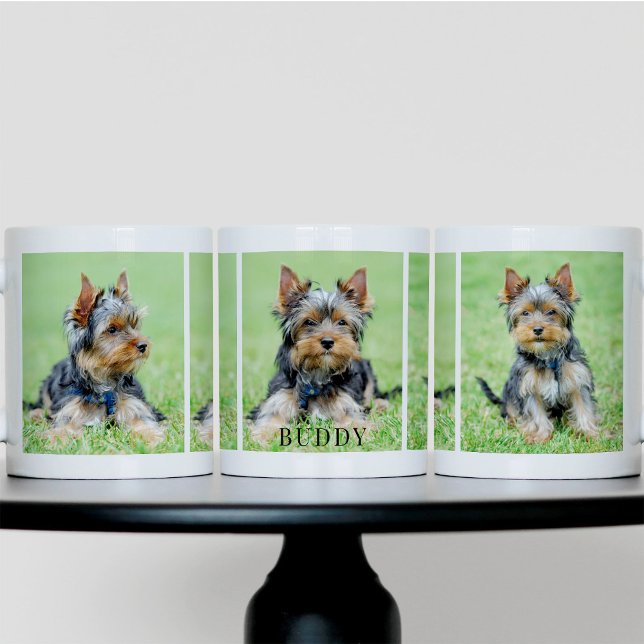 Mug Custom Pet Multi Photo Personalized (Créateur téléchargé)