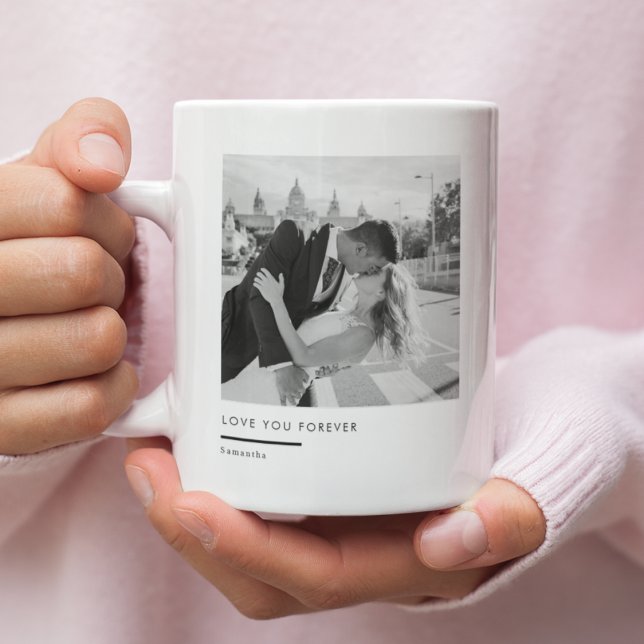 Mug Custom Photo – Love You Forever (Créateur téléchargé)