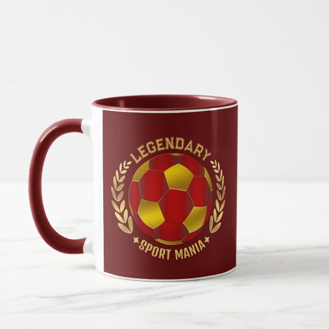 Mug Custom  Soccer  Logo For Men (Gauche)