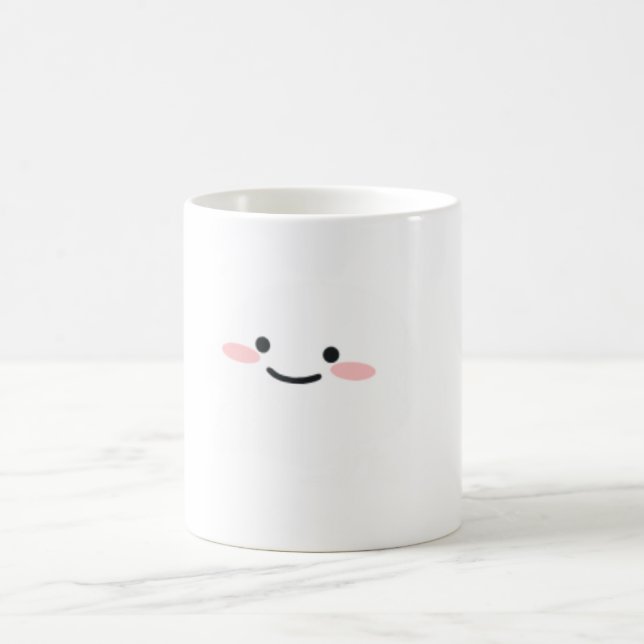 Mug Customisé joli collant quby cadeau pour elle, mama (Centre)