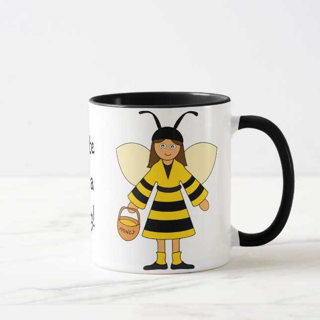 Mug Customisez-moi — Costumes d'abeille et de coccinel (Droite)