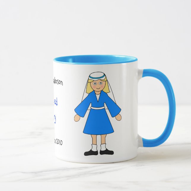 Mug Customisez-moi — Nativité des enfants "Marie" (Droite)