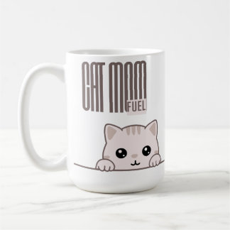 Mug Customizable Cat Mom Fuel