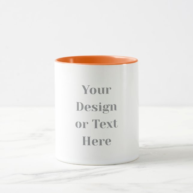 Mug Customizable Your Design or Text Here Personalized (Centre)