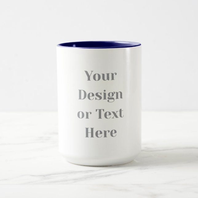 Mug Customizable Your Design or Text Here Personalized (Centre)