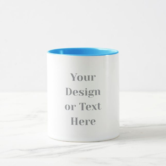 Mug Customizable Your Design or Text Here Personalized (Centre)