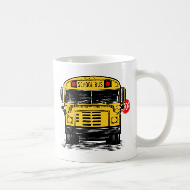 Mug customschoolbuswithstopsignmug (Droite)