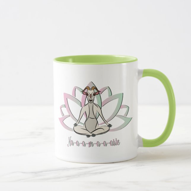 Mug CUT CHÈQUE YOGA | Namaste GetYerGoat™ (Droite)