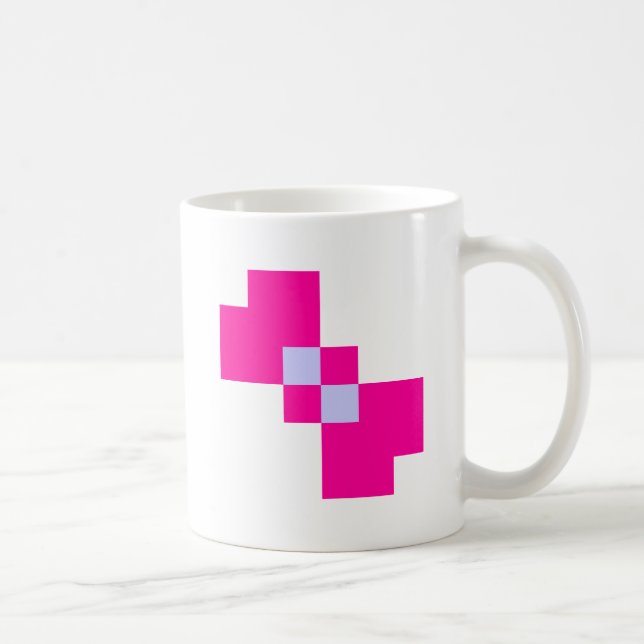 Mug Cute 8 bits Pixel Bow (Droite)