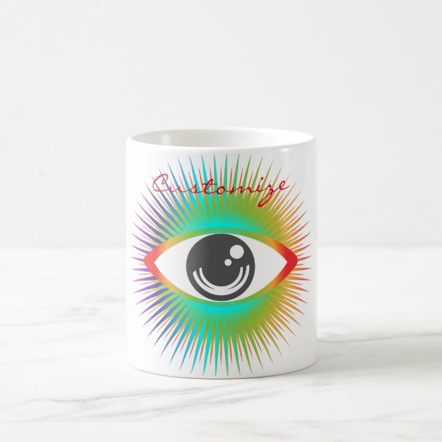 Mug Cute All-Visualiser Alien Oeil Thunder_Cove (Centre)