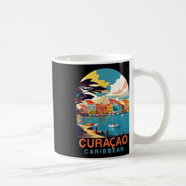 Mug Cute Aloha Hawaiian Summer Vacances Shaka Hibiscus (Droite)