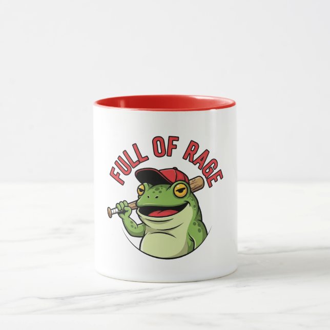 Mug Cute Angry Frog (Centre)
