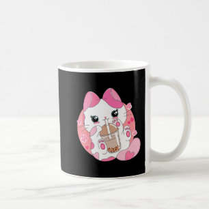 Mug Cute Anime Kawaii Chat Boba Bubble Tea Girls Costu