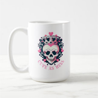 Mug Cute as Hell Crâne