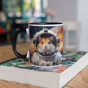 Mug Cute astronaute spatiale Hamster