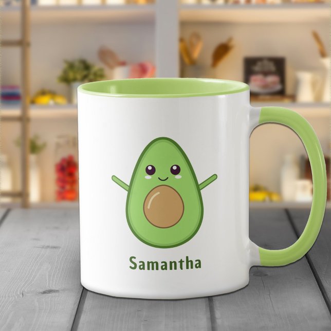 Mug Cute Avocado (Cute Avocado Mug)