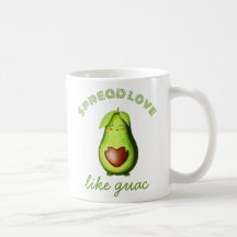 Cute Avocado personnalisé Art original dessiné à l