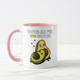 Mug Cute Avocado Vegan Avo Recherchée plaisanterie