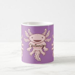 Mug Cute Axolotl rose Thunder_Cove 