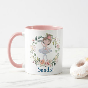 Mug Cute Ballerina Girl