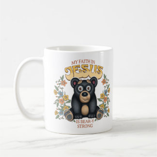 Mug Cute Bear Ma foi est forte d'ours-Y