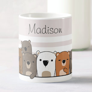 Mug Cute Bears Personnalisé