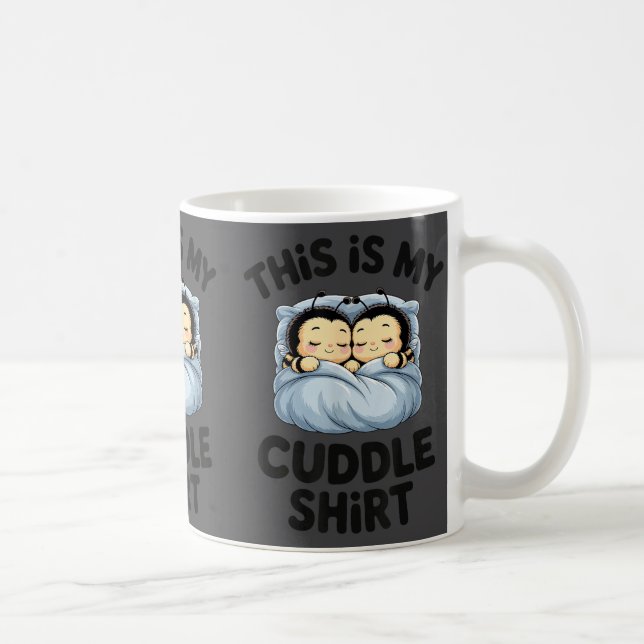 Mug Cute Bees Snuggle This Is My Cuddle  (Droite)
