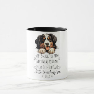 Mug Cute Bernese Mountain Dog Funny Custom