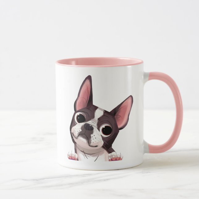 Mug Cute Boston Terrier (Droite)