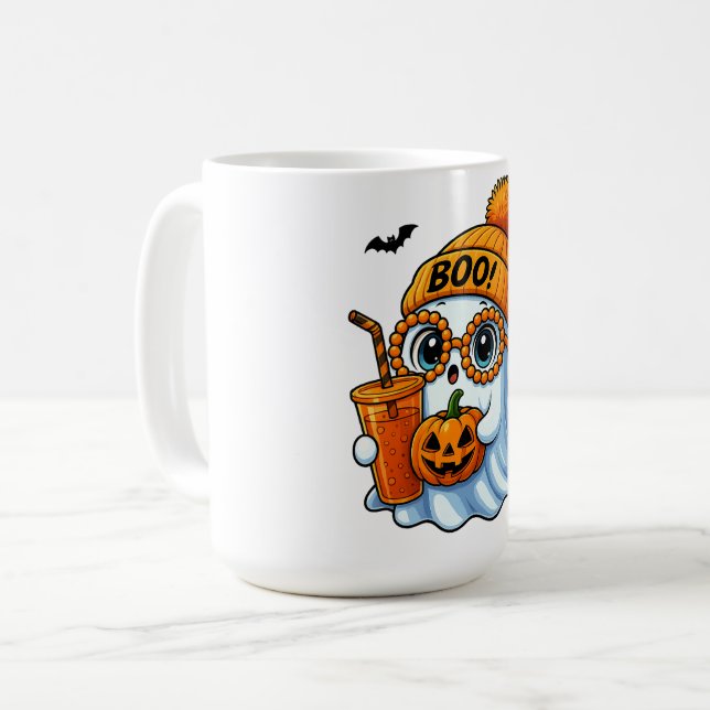 Mug Cute-Bougee-Ghost-Halloween (Devant gauche)